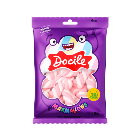 DOCILE MARSHM. CORACAO PACOTAO 12X250 GR