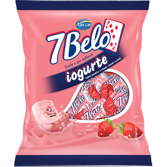 ARCOR BALA 7BELO IOGURTE 30X100 GR