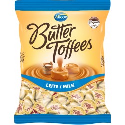 ARCOR BALA BUTTER TOFFEES LEITE 30X100 GR
