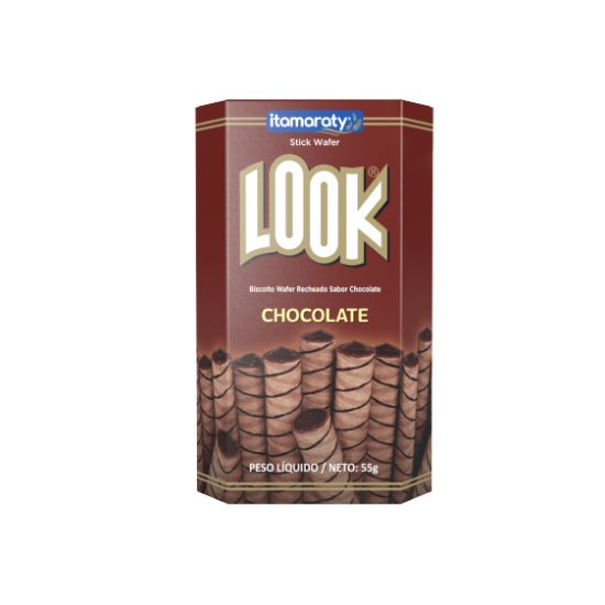 LOOK STICK WAFER CHOCOLATE 20X55 GR ITAMARATY