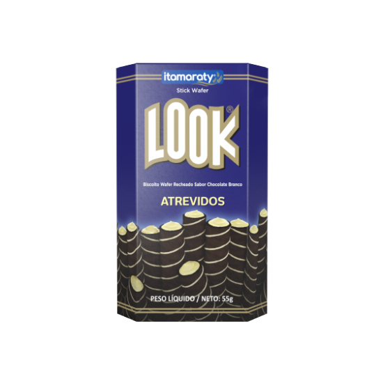 LOOK STICK WAFER ATREVIDOS 20X55 GR ITAMARATY