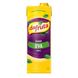 DAFRUTA SUCO 1 LITRO C/12 UVA